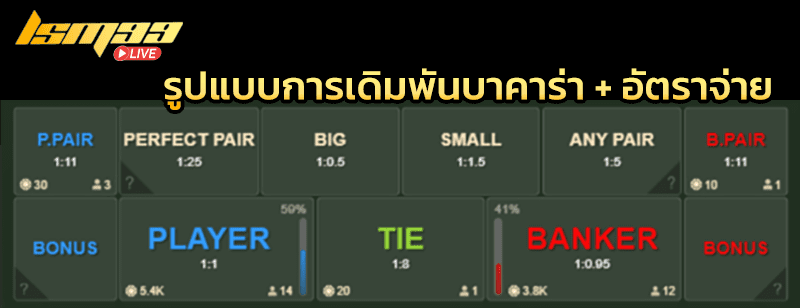 เดิมพันบาคาร่า